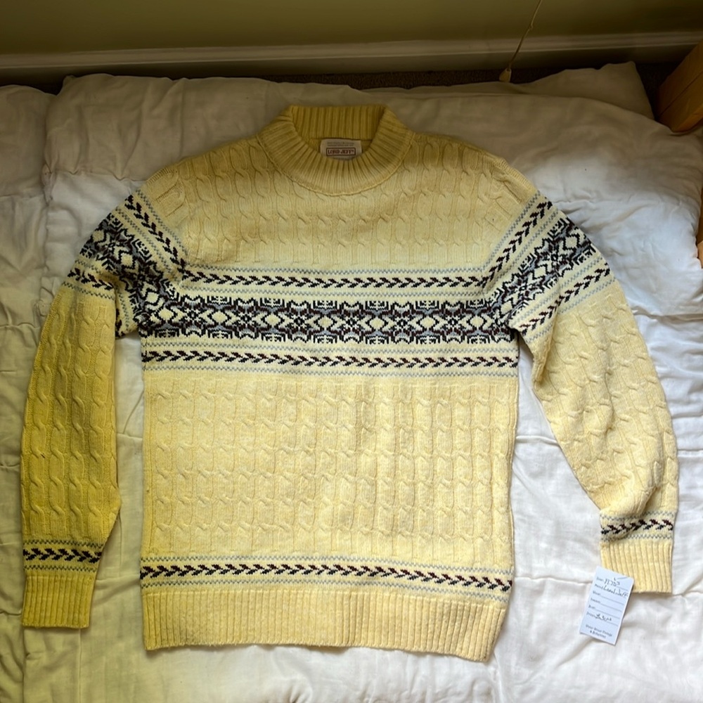 Vintage men’s sweater 1970s